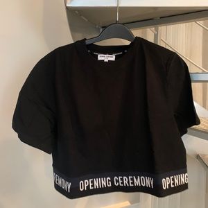 Opening ceremony cute cropped tee